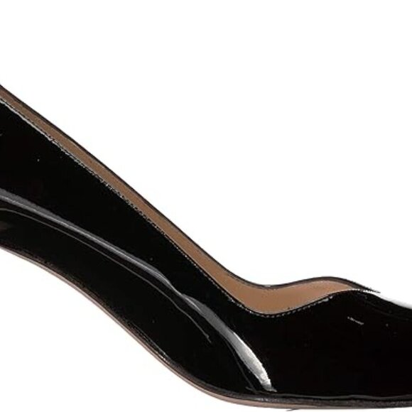 Stuart Weitzman Anny 70 Pointy Toe Pump Black Patent Heel Women’s NEW NIB Size 7 - Picture 10 of 16